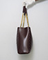 Monogram Tote, side view